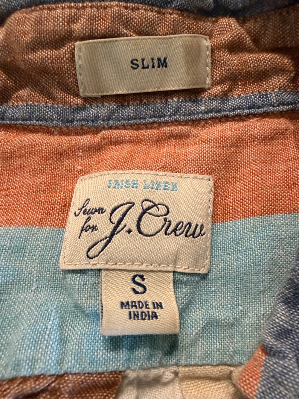 J Crew linen button up shirt size S - Picture 2 of 5